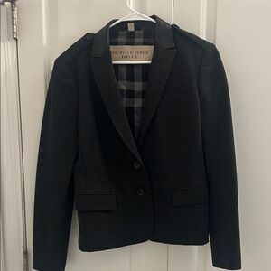 Burberry Brit Checkered Black and Gray Jacket